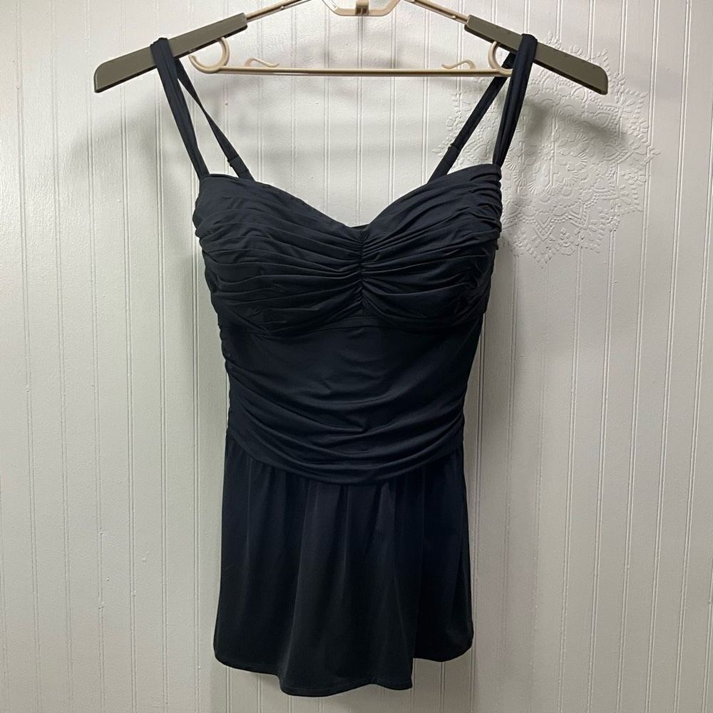 One Piece Skirt Bottom Swim Suit